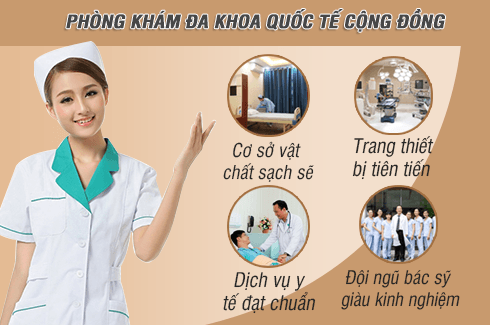 Phòng Khoa Đa Khoa Quốc Tế Cộng Đồng - địa chỉ khám bệnh tin cậy cho phái nữ
