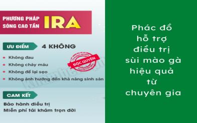 Ph&aacute;c đồ hỗ trợ điều trị s&ugrave;i m&agrave;o g&agrave; hiệu quả từ chuy&ecirc;n gia
