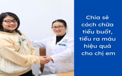Chia sẻ c&aacute;ch hỗ trợ điều trị tiểu buốt, tiểu ra m&aacute;u hiệu quả cho chị em
