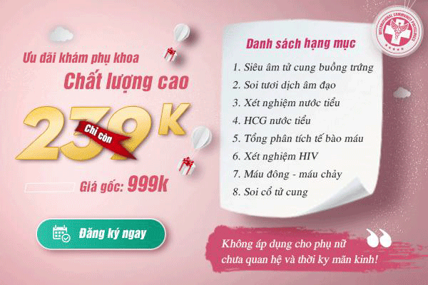 Bảng giá chi phí khám chữa phụ khoa mới nhất năm 2025