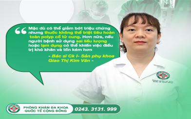 Bạn c&oacute; biết đ&acirc;u l&agrave; nguy&ecirc;n nh&acirc;n g&acirc;y ra polyp cổ tử cung v&agrave; c&aacute;ch điều trị hữu hiệu