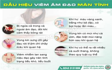 Chỉ vì ngại đi khám sớm, nhiều chị em bị viêm âm đạo mãn tính