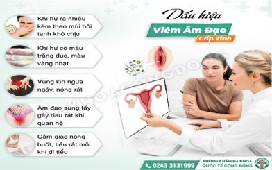 Viêm âm đạo cấp cần điều trị sớm trước khi biến chứng nặng