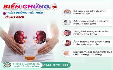 80% v&ocirc; sinh đến từ nhiễm khuẩn đường tiết niệu nữ