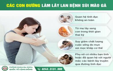 Sùi mào gà lây truyền như thế nào? Làm gì để phát hiện bệnh chính xác nhất?
